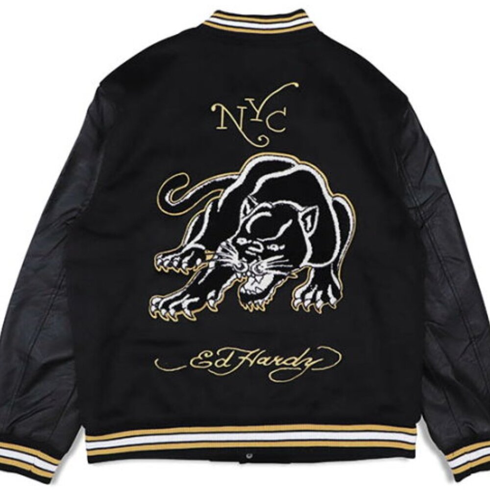Ed Hardy Varsity Jacket "Love Kills Slowly"